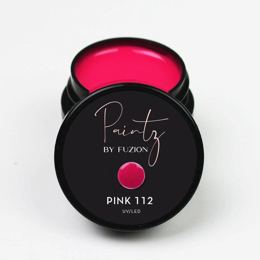 FUZION PAINTZ PINK 112 UV/LED GEL 8 G NEW PACKAGING! - Purple Beauty Supplies