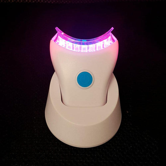 GELLEN PEARL PORTABLE LED LIGHT WITH CHARGING STATION - Purple Beauty Supplies