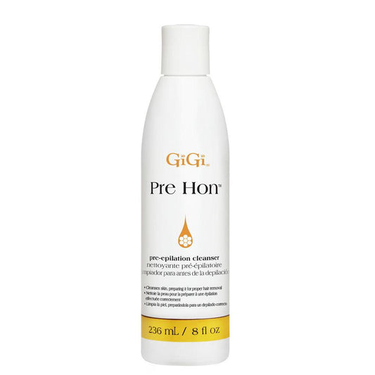 GIGI PRE HON SKIN CLEANSER 8 OZ/236 ML - Purple Beauty Supplies
