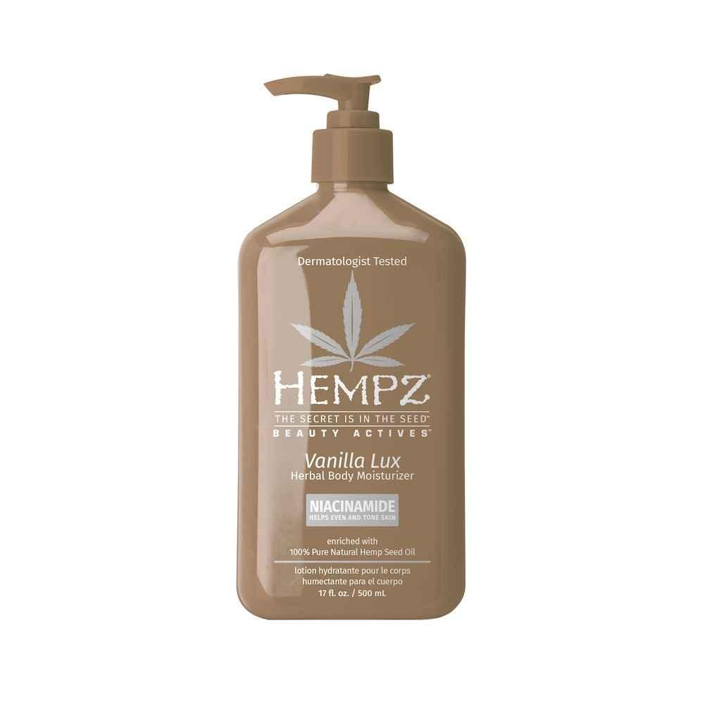 HEMPZ MOISTURIZER VANILLA LUX LE HERBAL 17 OZ/500 ML - Purple Beauty Supplies