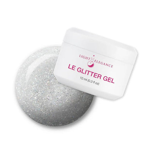 LIGHT ELEGANCE GLITTER GEL TINY DIAMOND 10 ML - Purple Beauty Supplies