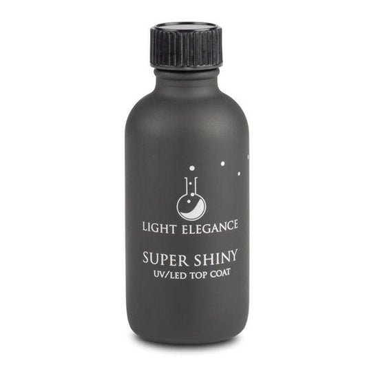 LIGHT ELEGANCE SUPER SHINY TOP COAT UV/LED 60 ML - Purple Beauty Supplies