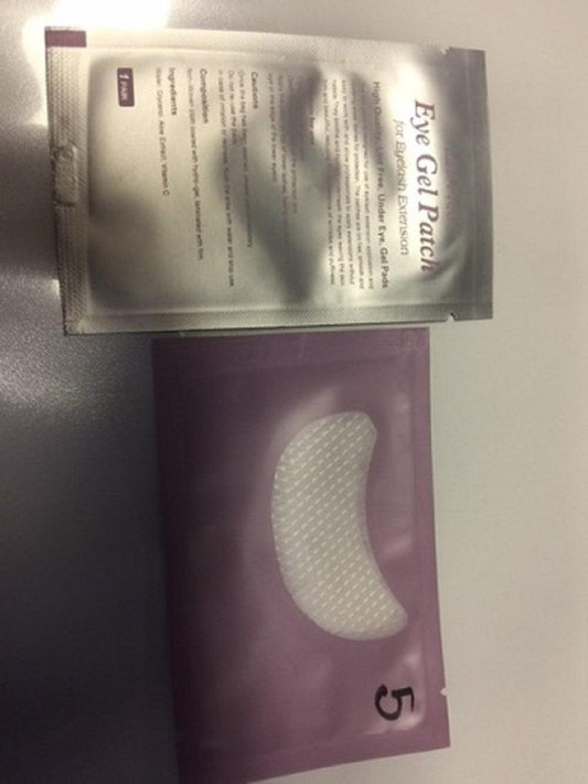 LINT FREE HYDRO GEL EYE PADS W/ MESH BACKING #5 - Purple Beauty Supplies