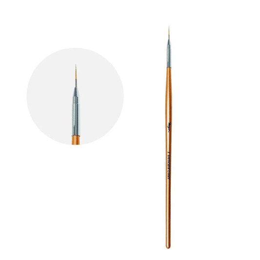 MAGIC GEL BRUSH - #1 DELICATE LINER - Purple Beauty Supplies