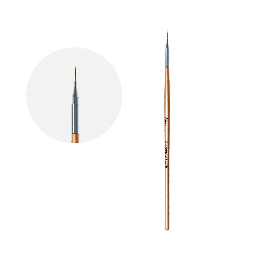 MAGIC GEL BRUSH - #5 CREATIVE SWIRLS - Purple Beauty Supplies