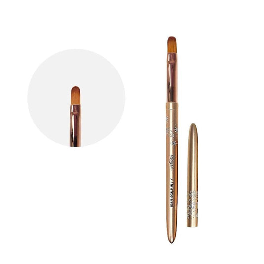 MAGIC GEL BRUSH - #7 FLAWLESS OVAL PREMIUM - Purple Beauty Supplies