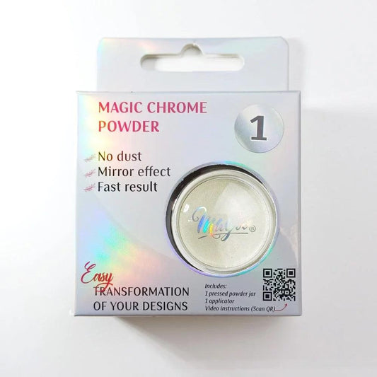 MAGIC GEL CHROME POWDER #1 - Purple Beauty Supplies