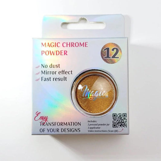 MAGIC GEL CHROME POWDER #12 - Purple Beauty Supplies