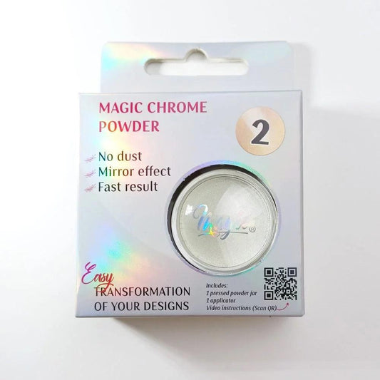 MAGIC GEL CHROME POWDER #2 - Purple Beauty Supplies