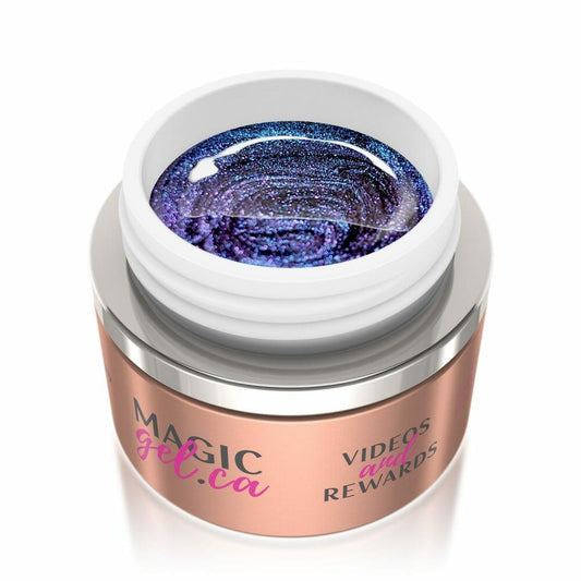 MAGIC GEL PAINT METALLIC SAPPHIRE #40 - Purple Beauty Supplies
