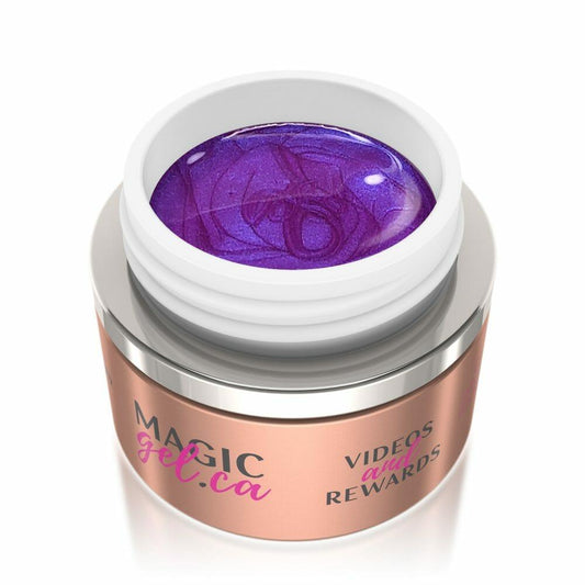 MAGIC GEL PAINT SHIMMER NEON PURPLE RAIN #92 - Purple Beauty Supplies