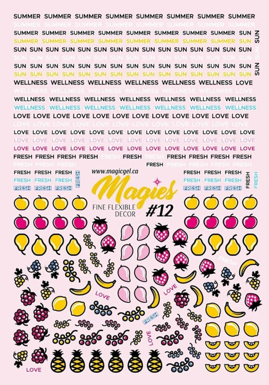 MAGIC MAGIES FLEXIBLE DECOR #12 - Purple Beauty Supplies