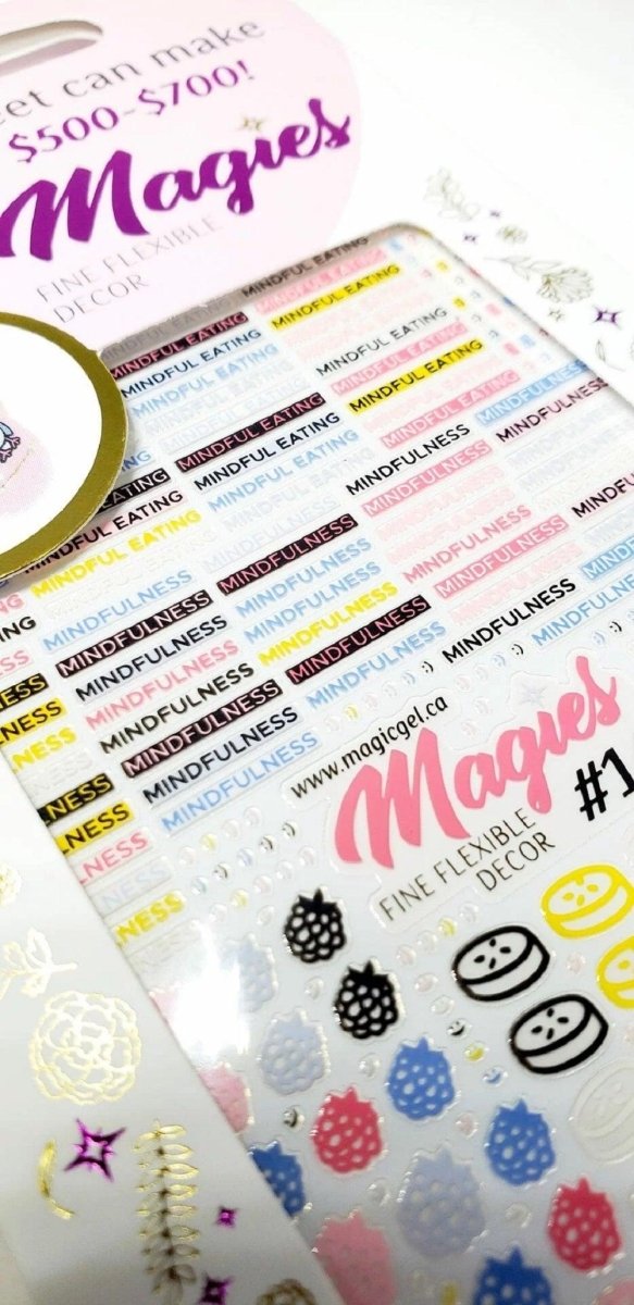 MAGIC MAGIES FLEXIBLE DECOR #14 - Purple Beauty Supplies