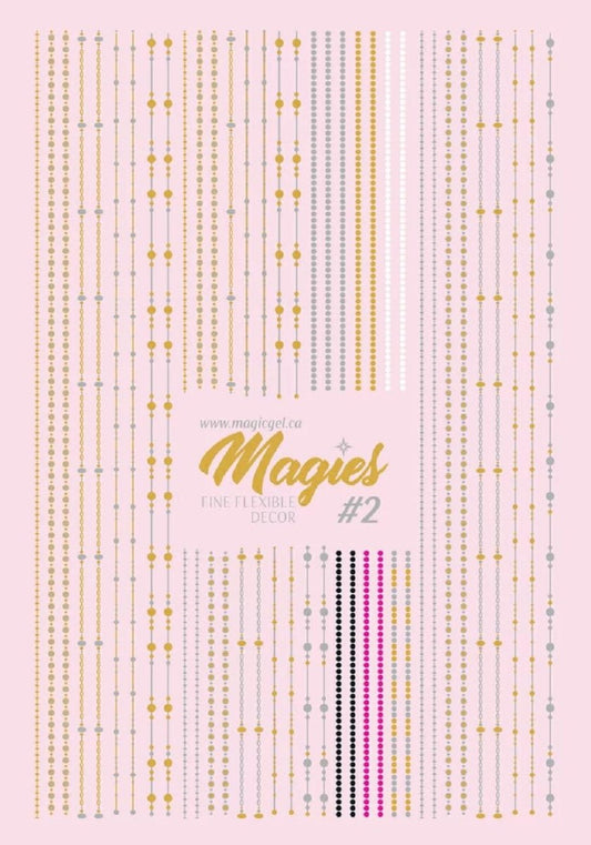 MAGIC MAGIES FLEXIBLE DECOR #2 - Purple Beauty Supplies