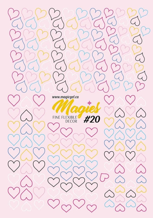 MAGIC MAGIES FLEXIBLE DECOR #20 - Purple Beauty Supplies