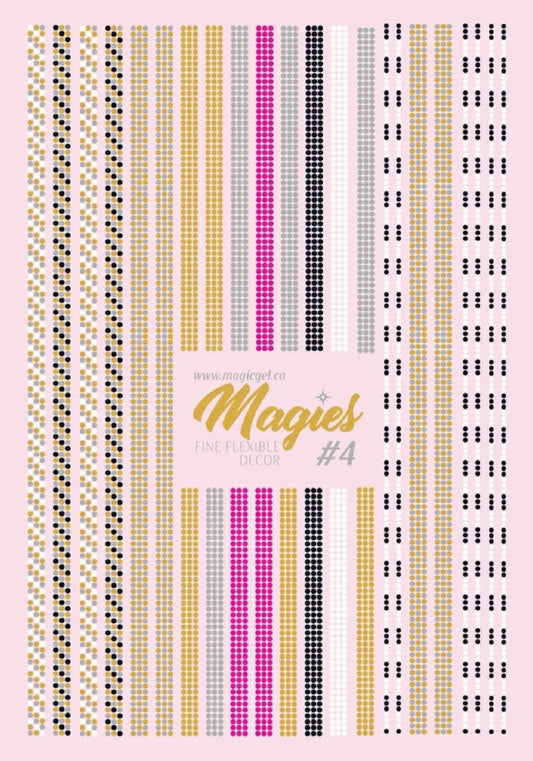 MAGIC MAGIES FLEXIBLE DECOR #4 - Purple Beauty Supplies