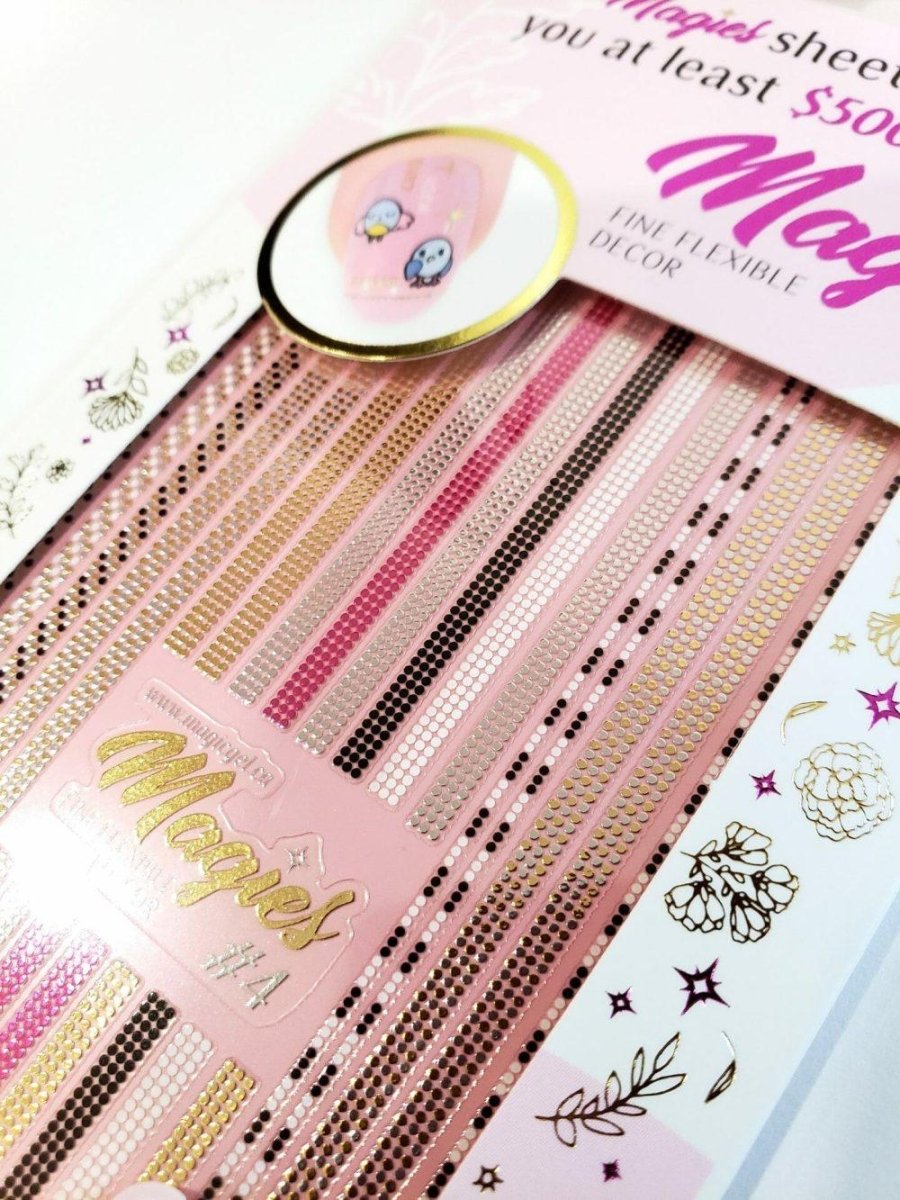 MAGIC MAGIES FLEXIBLE DECOR #4 - Purple Beauty Supplies