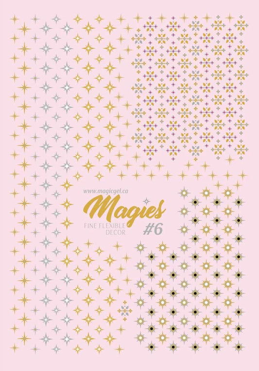 MAGIC MAGIES FLEXIBLE DECOR #6 - Purple Beauty Supplies