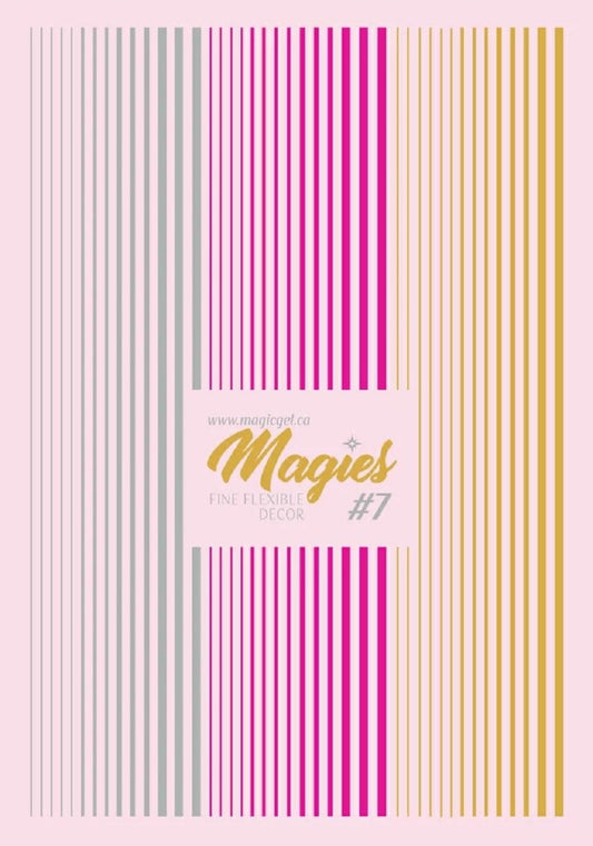 MAGIC MAGIES FLEXIBLE DECOR #7 - Purple Beauty Supplies