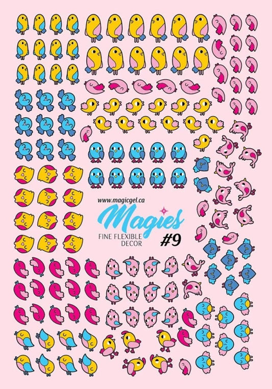 MAGIC MAGIES FLEXIBLE DECOR #9 - Purple Beauty Supplies