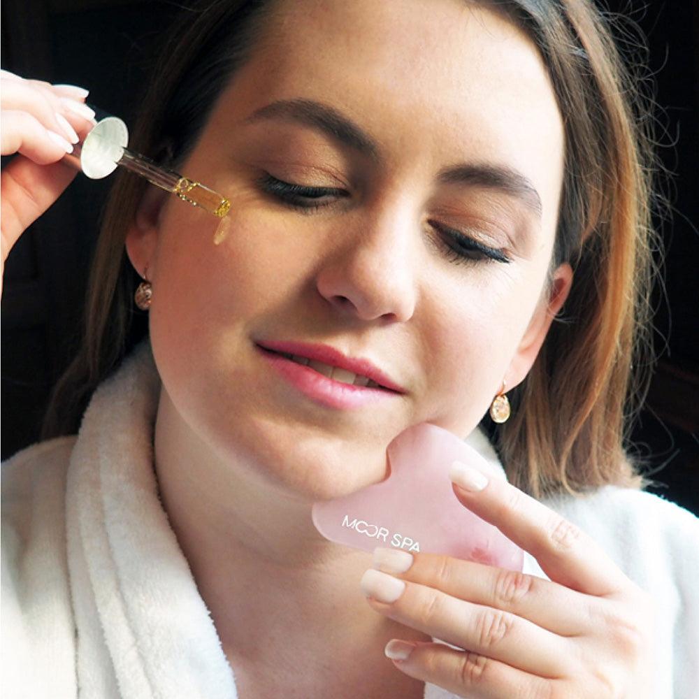 MOOR SPA ROSE QUARTZ RITUAL KIT 3 PC - Purple Beauty Supplies