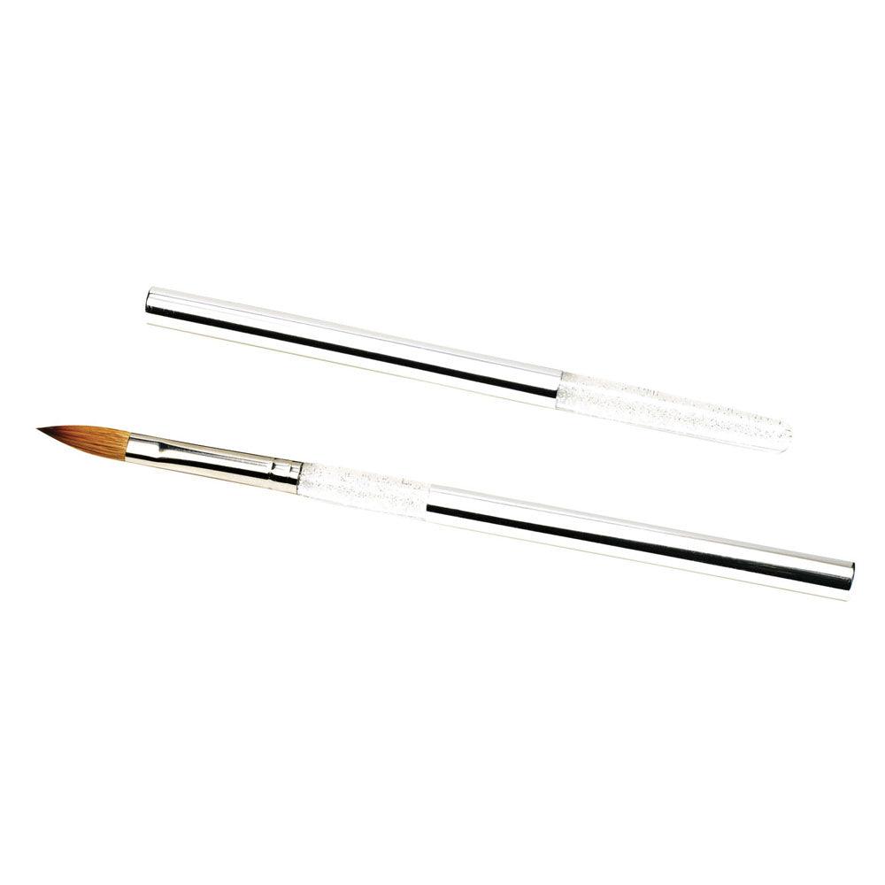 NSI ROYAL PRECISION KOLINSKY # 8 ACRYLIC BRUSH - Purple Beauty Supplies