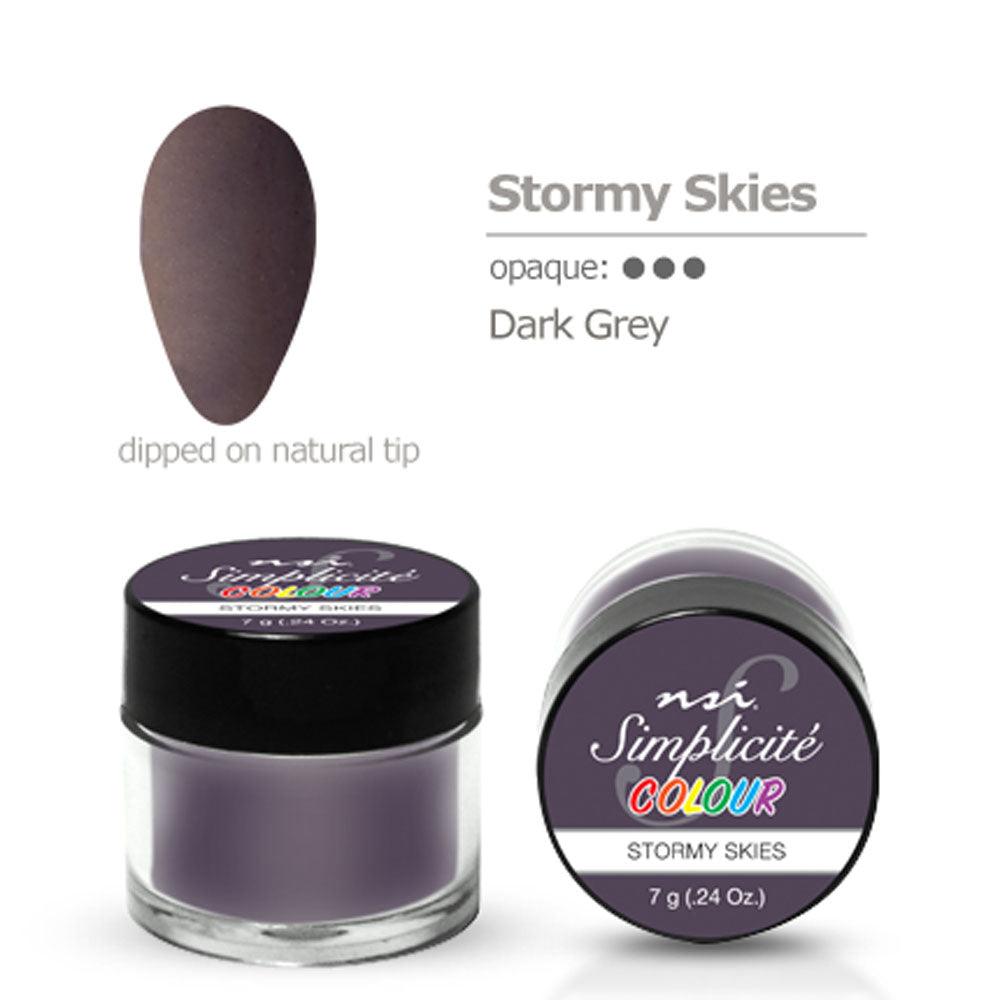 NSI SIMPLICITE COLOUR STORMY SKIES 7 GM - Purple Beauty Supplies