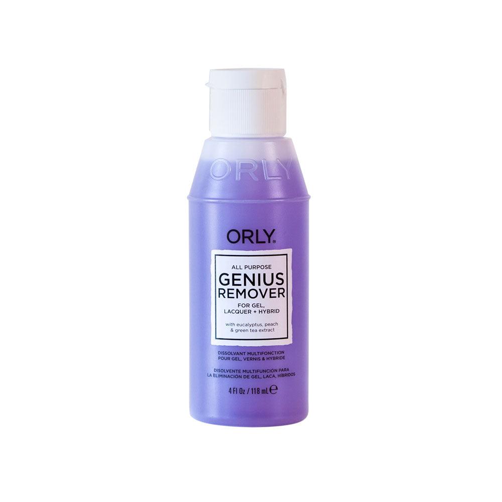 ORLY GENIUS REMOVER 4 OZ/120 ML - Purple Beauty Supplies