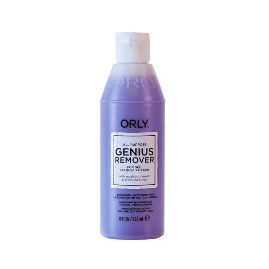ORLY GENIUS REMOVER 8 OZ/240 ML - Purple Beauty Supplies