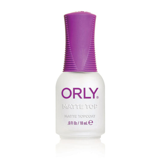 ORLY MATTE TOPCOAT .6 OZ/18 ML - Purple Beauty Supplies