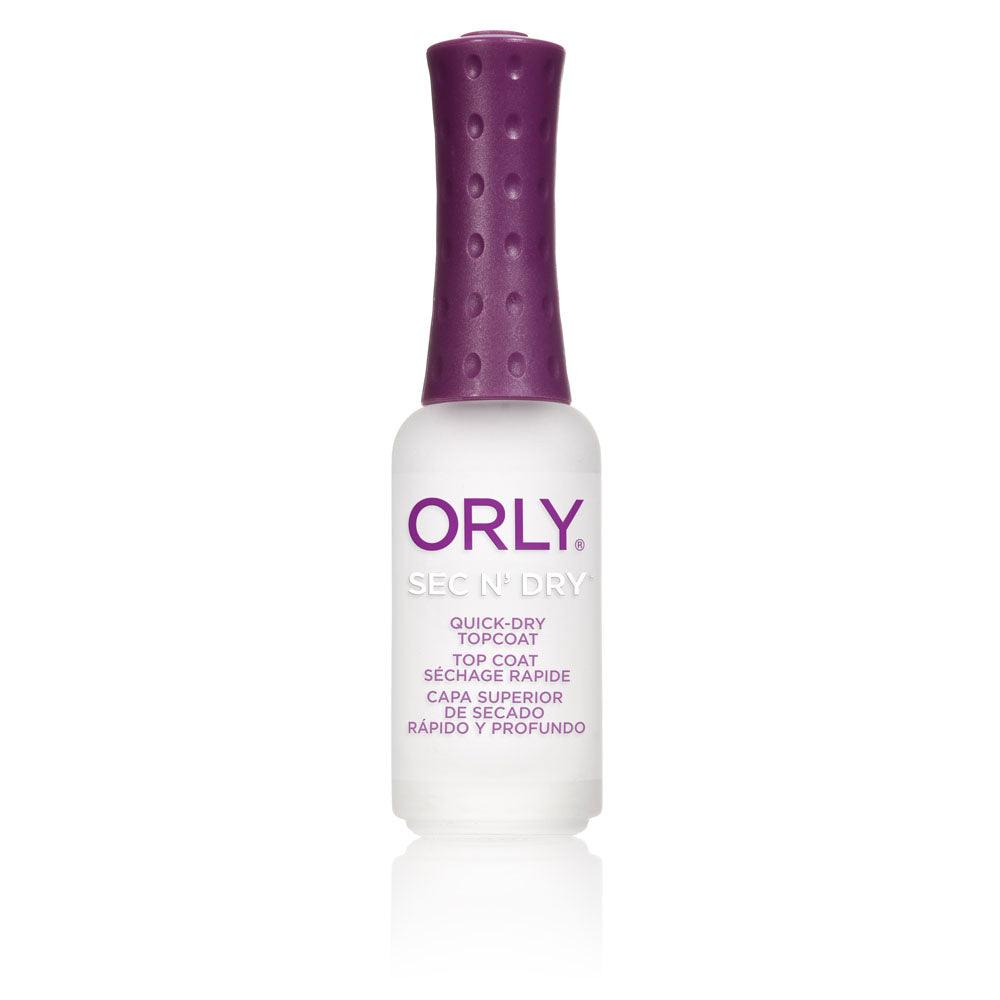 ORLY SEC'N DRY .3 OZ/9 ML - Purple Beauty Supplies