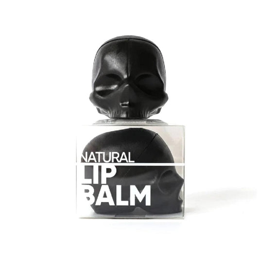 REBELS REFINERY BLACK SKULL LIP BALM - VANILLA - Purple Beauty Supplies