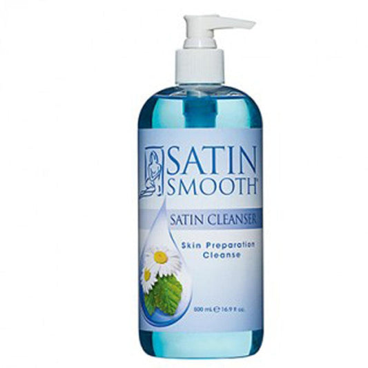 SATIN SMOOTH SKIN CLEANSER 16 OZ/473 ML - Purple Beauty Supplies