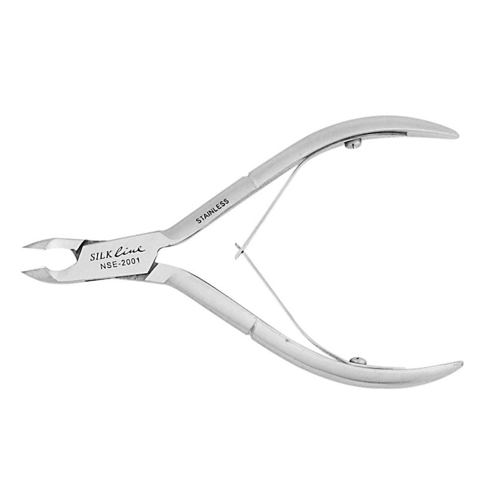 SILKLINE CUTICLE NIPPER 4" 1/2 JAW - Purple Beauty Supplies