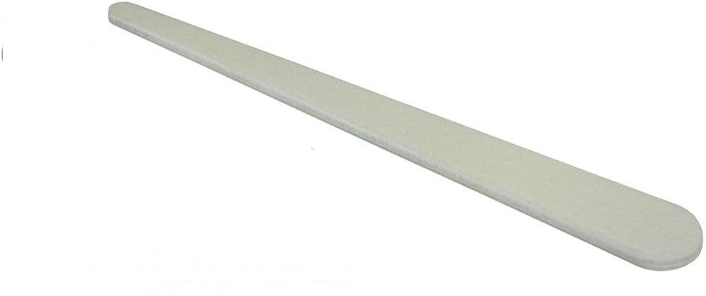 WHITE TAPERED NAIL FILE 100/180 - Purple Beauty Supplies