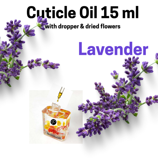 P FLOWER CUTICLE OIL 15ML | LAVENDER