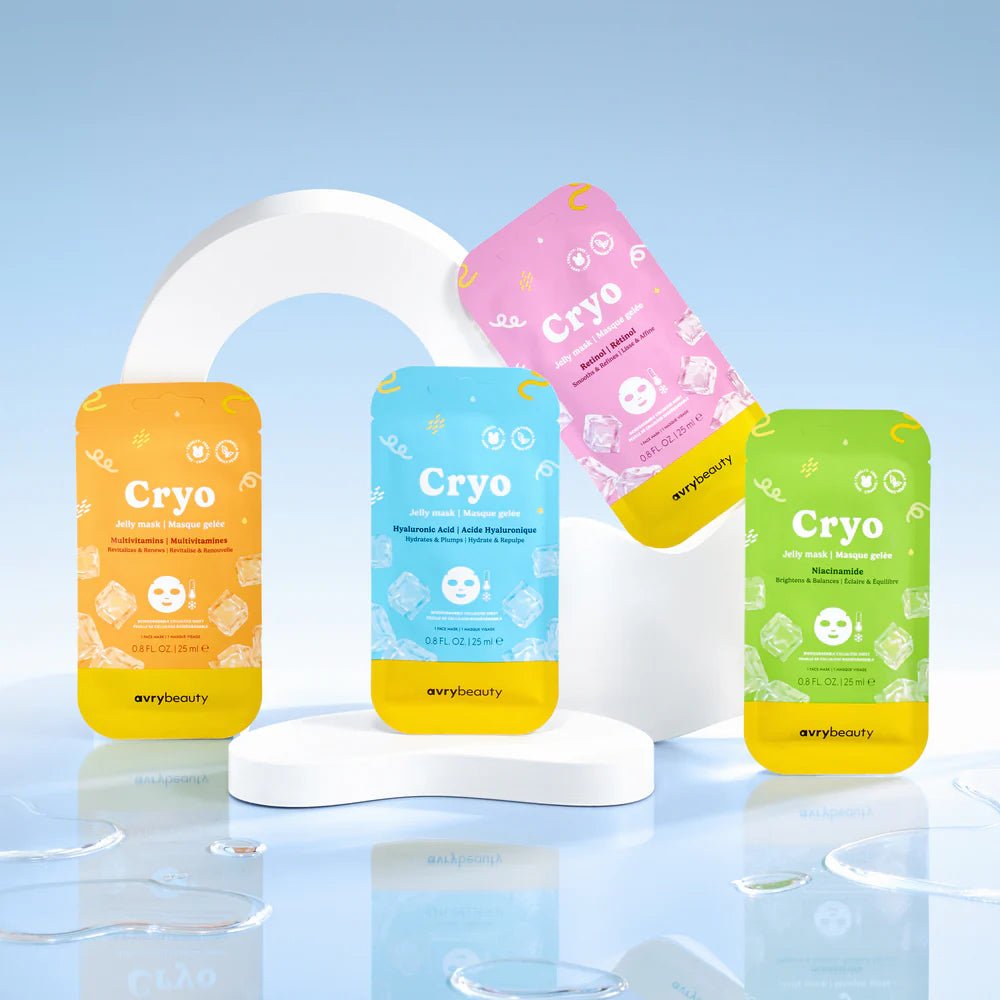 AVRY BEAUTY CRYO JELLY FACIAL MASK | MULTI VITAMINS - Purple Beauty Supplies