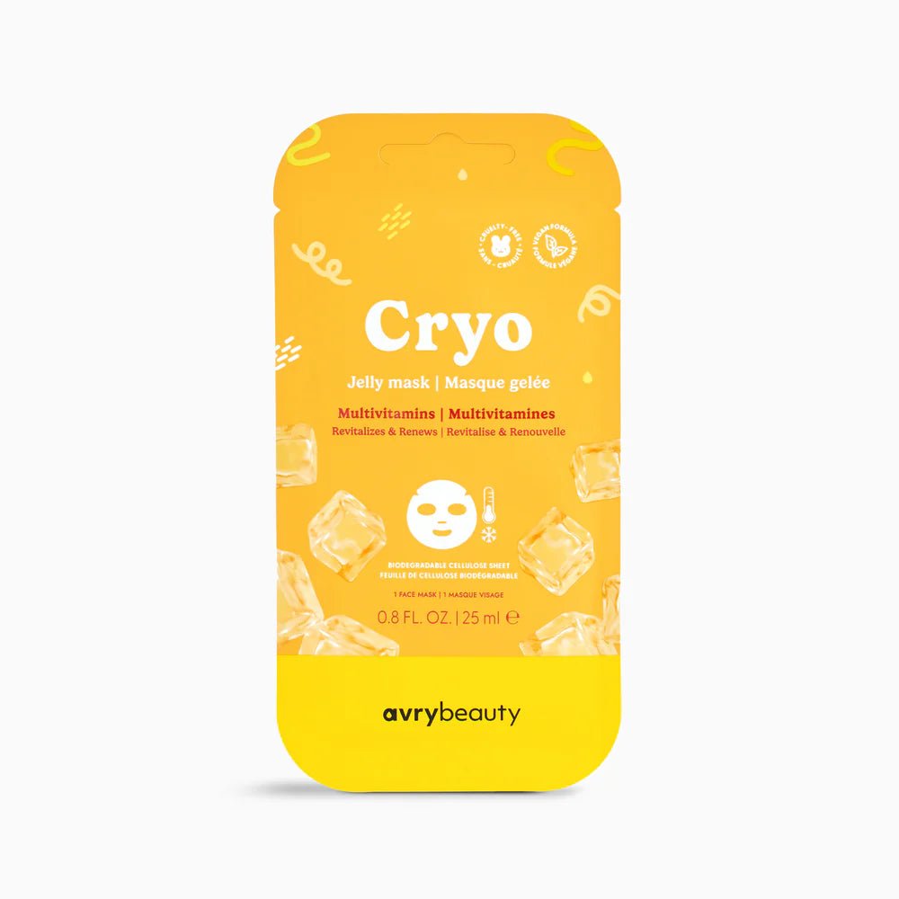 AVRY BEAUTY CRYO JELLY FACIAL MASK | MULTI VITAMINS - Purple Beauty Supplies