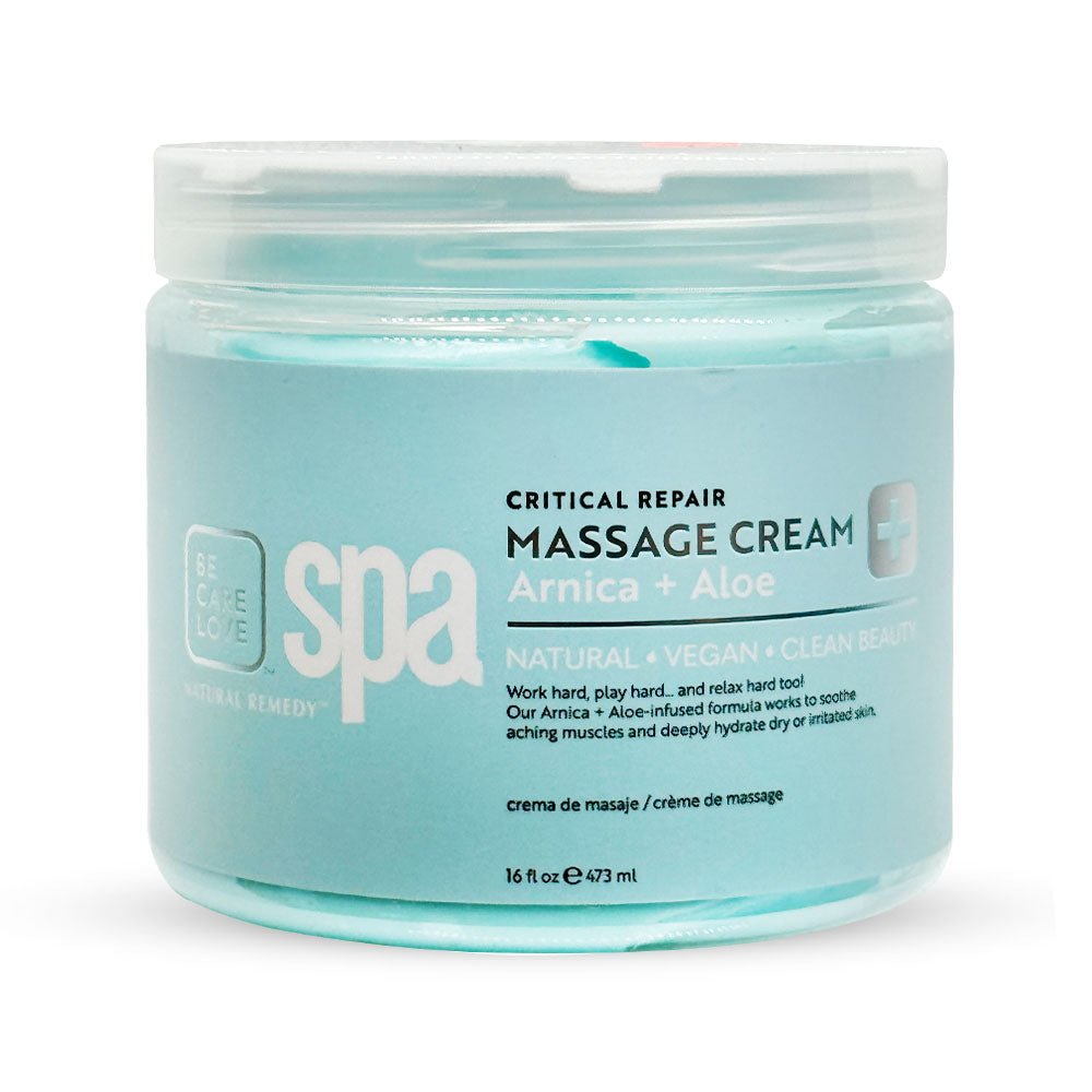 BCL CRITICAL REPAIR MASSAGE CREAM ARNICA & ALOE 16 OZ/473 ML - Purple Beauty Supplies