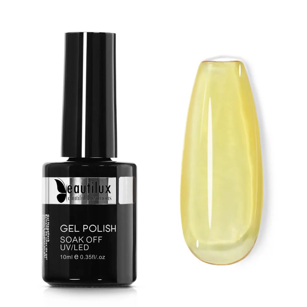 BEAUTILUX GEL POLISH GLAZE LL - 01 10 ML - Purple Beauty Supplies