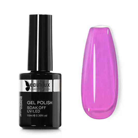 BEAUTILUX GEL POLISH GLAZE LL - 9 10 ML - Purple Beauty Supplies