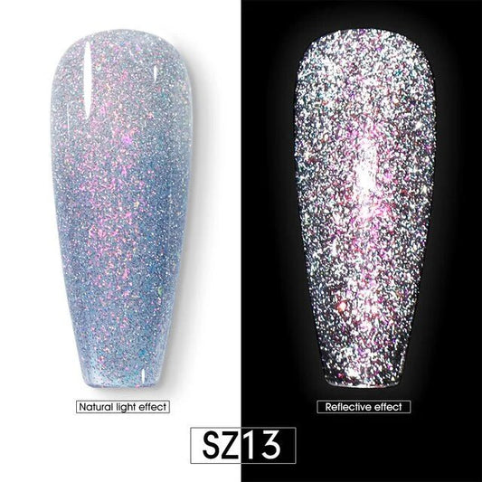 BEAUTILUX GEL POLISH REFLECTIVE DIAMOND SZ13 - Purple Beauty Supplies