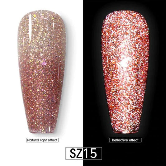 BEAUTILUX GEL POLISH REFLECTIVE DIAMOND SZ15 - Purple Beauty Supplies