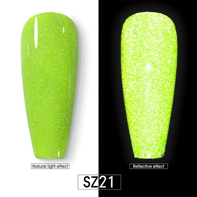 BEAUTILUX GEL POLISH REFLECTIVE DIAMOND SZ21 - Purple Beauty Supplies