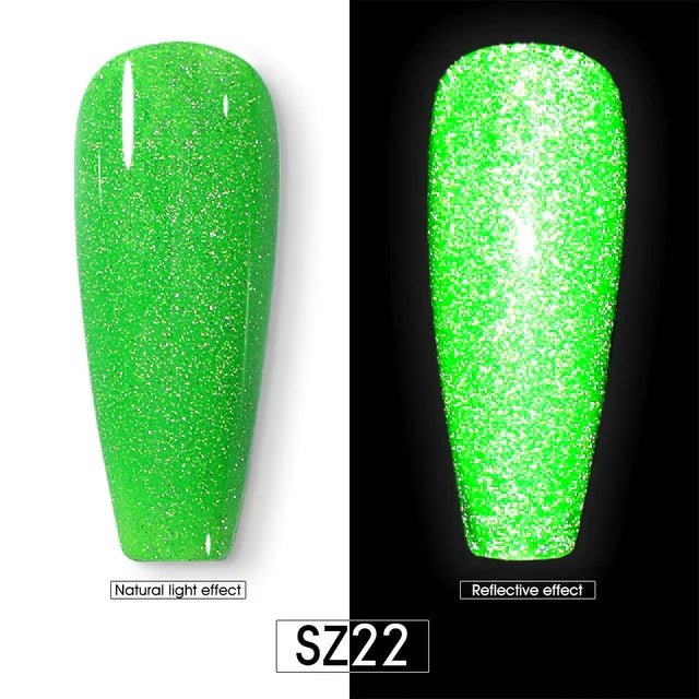 BEAUTILUX GEL POLISH REFLECTIVE DIAMOND SZ22 - Purple Beauty Supplies