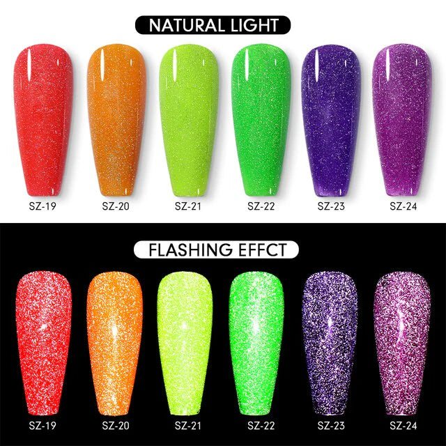 BEAUTILUX GEL POLISH REFLECTIVE DIAMOND SZ22 - Purple Beauty Supplies