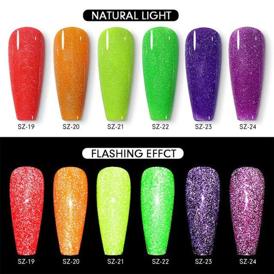 BEAUTILUX GEL POLISH REFLECTIVE DIAMOND SZ24 - Purple Beauty Supplies