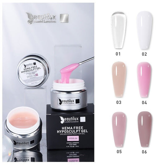 BEAUTILUX HEMA FREE HYPOSCULPT GEL 55 GM #06 - Purple Beauty Supplies