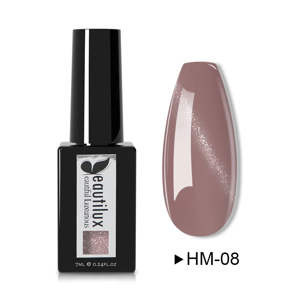 BEAUTILUX HEMA FREE MAGNETIC CAT EYE .34 OZ. #08 - Purple Beauty Supplies
