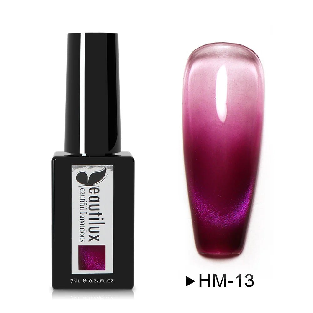 BEAUTILUX HEMA FREE MAGNETIC CAT EYE .34 OZ. 13 - Purple Beauty Supplies